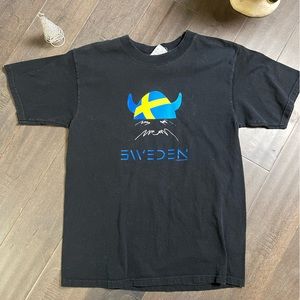Vintage Peter Mussfeldt Sweden Viking T shirt